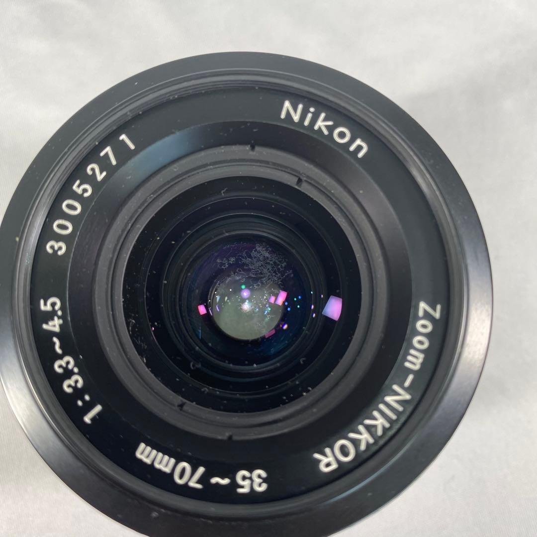 【動作OK】 Nikon ニコン New FM2 一眼レフ フィルムカメラ 黒