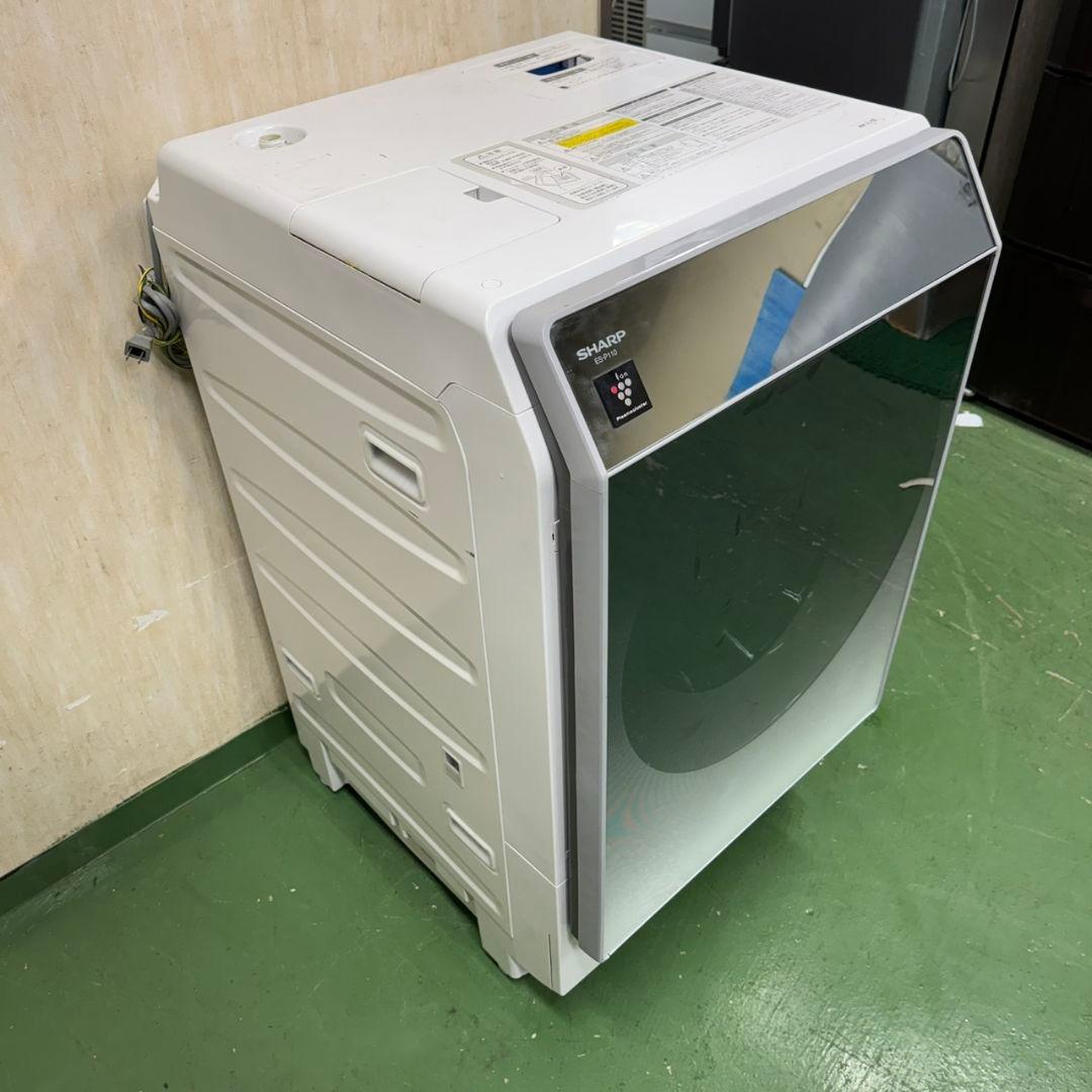 118 最新デザイン　ドラム式洗濯機　左開き　大容量11キロ　乾燥6キロ　極美品