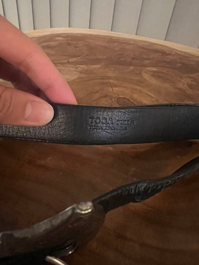 TOGA PULLA トーガプルラ ダブルバックル　ベルト