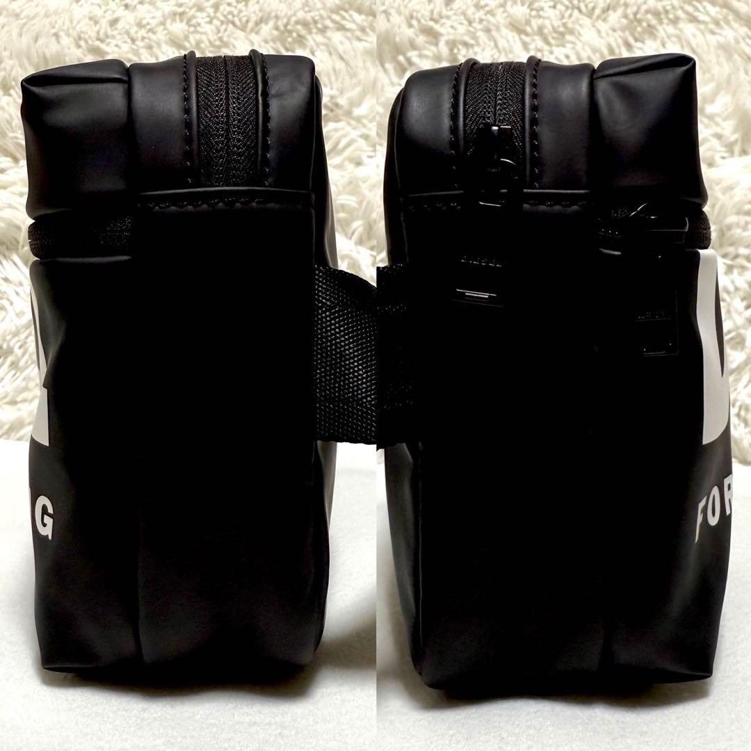 美品 DIESEL ディーゼル ボディバッグ ブラック 黒 ビッグロゴ