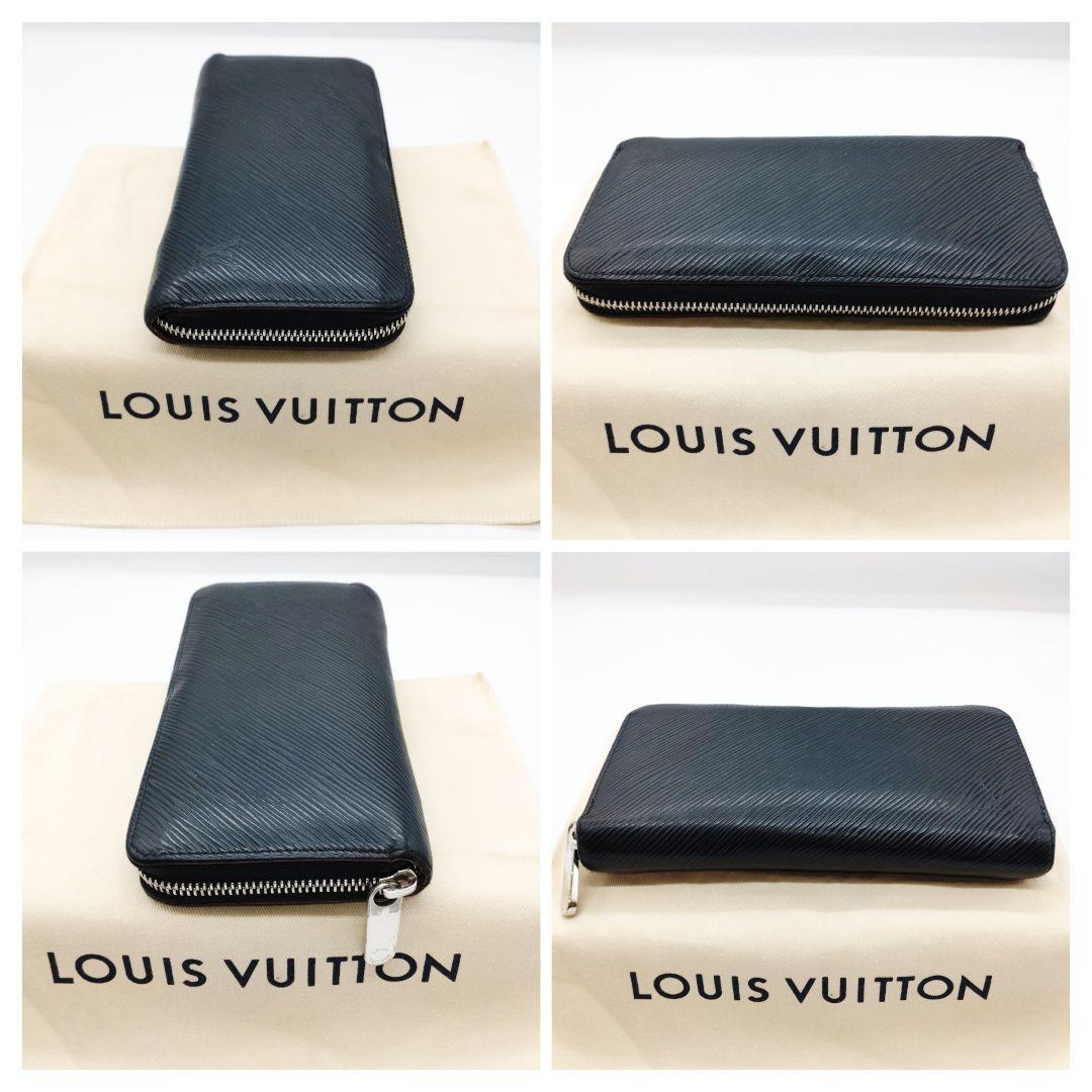 ルイヴィトン　エピ　ジッピーウォレット　ノワール ピンク　長財布　M64838
