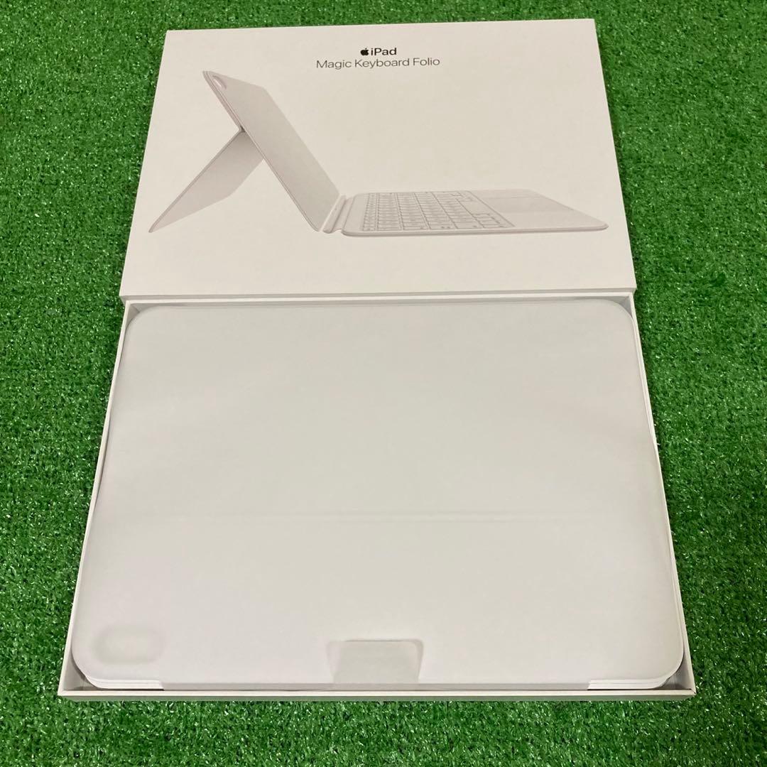 Apple キーボードフォリオ ホワイト MQDP3J/A A2695 正規品