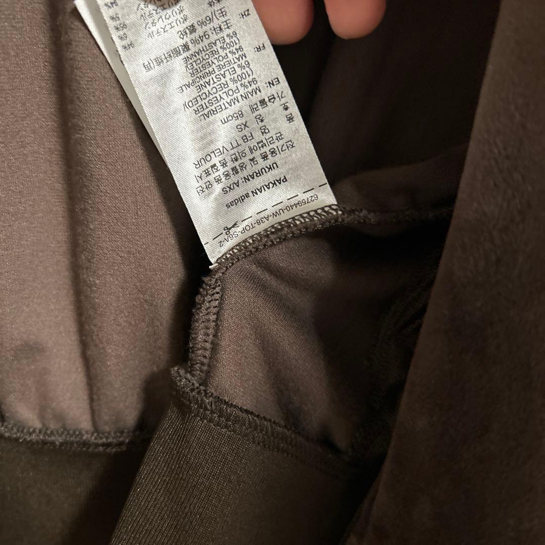 adidas アディダス ベロアトラックジャケットブラウン