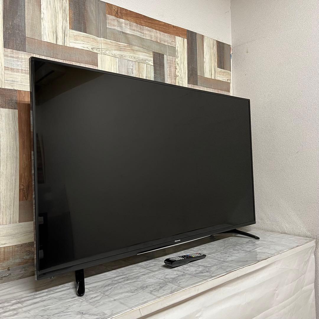 即日受渡❣️全国送料込ハイセンス55型液晶テレビWチューナー