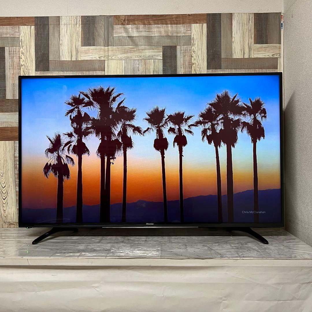 即日受渡❣️全国送料込ハイセンス55型液晶テレビWチューナー