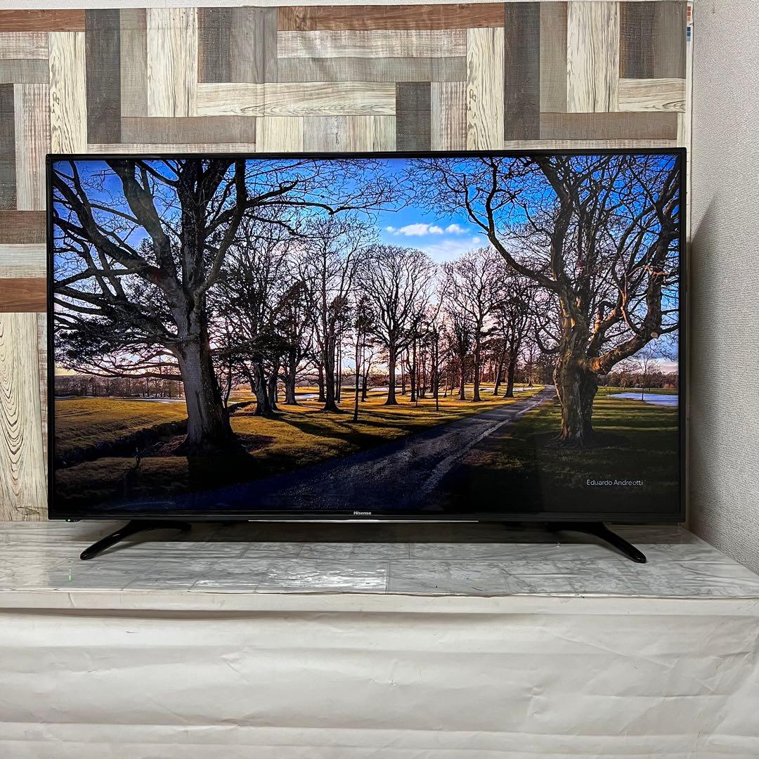 即日受渡❣️全国送料込ハイセンス55型液晶テレビWチューナー