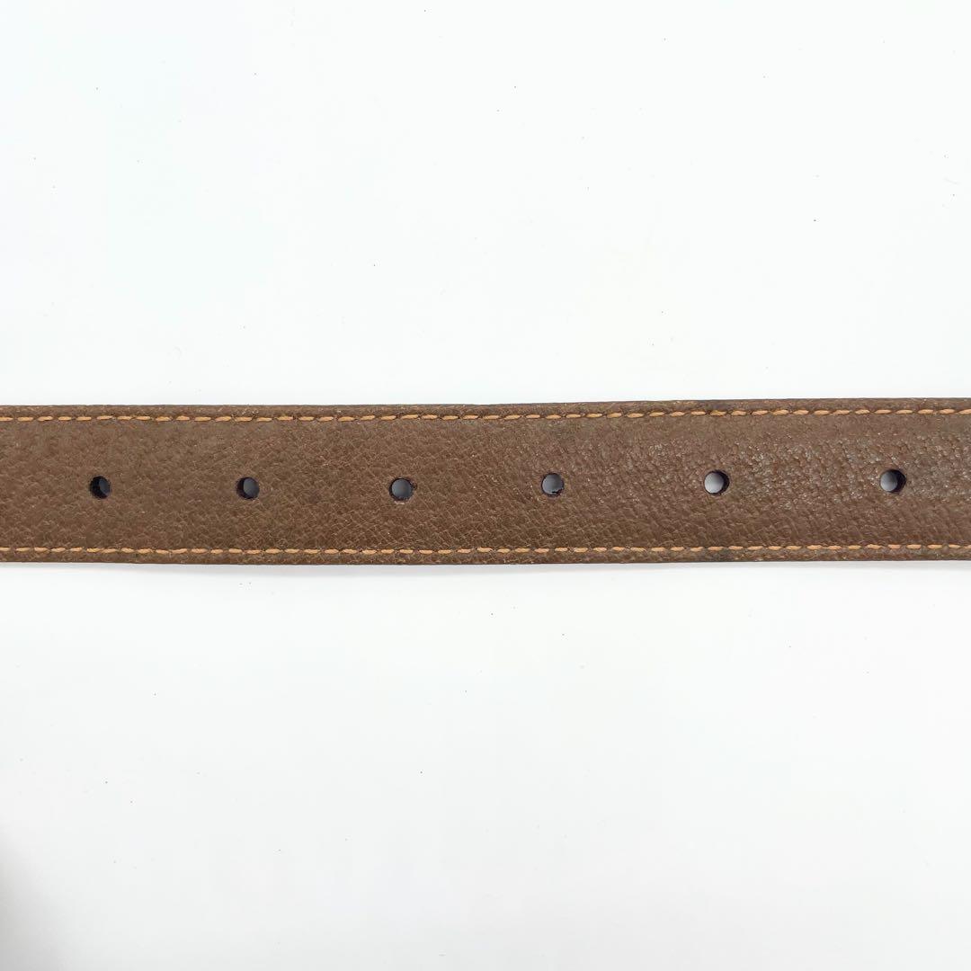 GUCCI グッチ オールドシェリーライン バックルベルト　GGロゴ