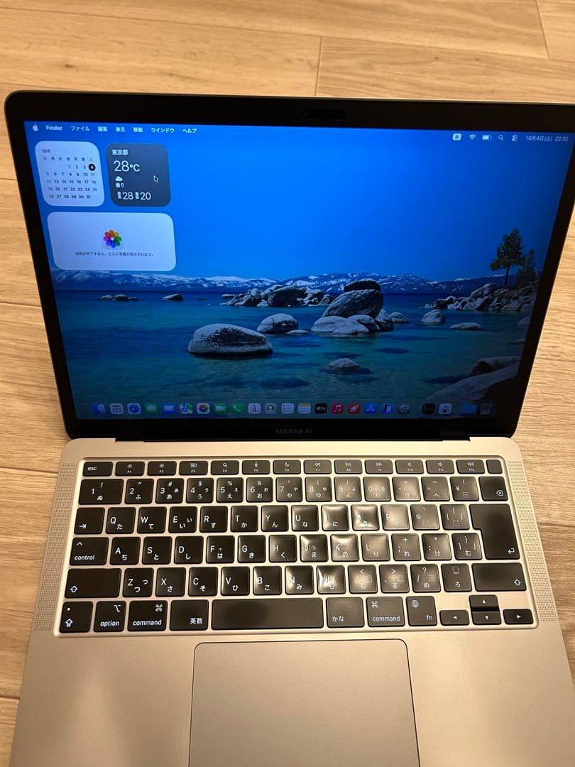 M1 MacBook Air 8GB 512GB バッテリー最大容量100%