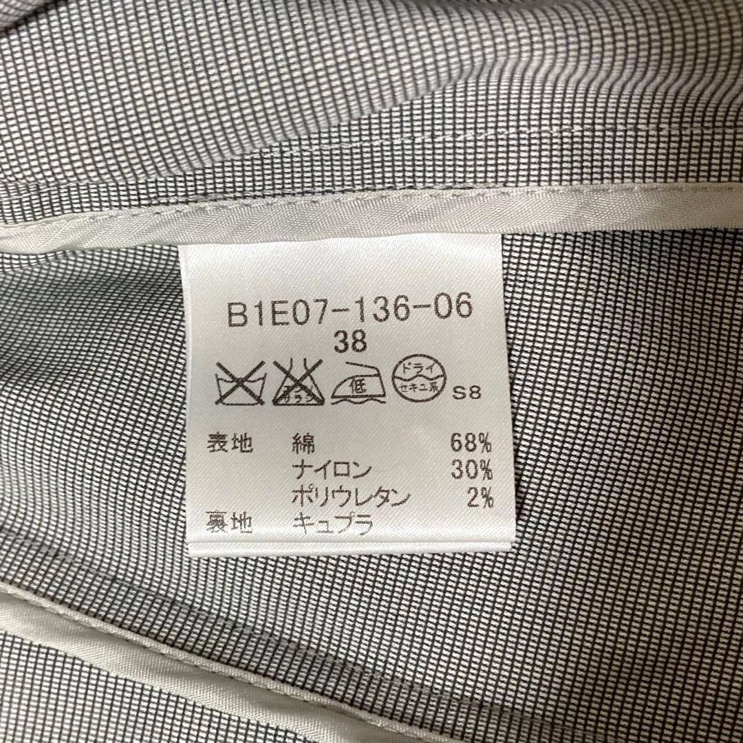 極美品♡ バーバリーロンドン パンツスーツ レディース ロゴボタン グレー