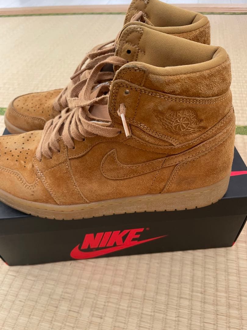 靴 NIKE Air Jordan 1 OG HIGH WHEAT