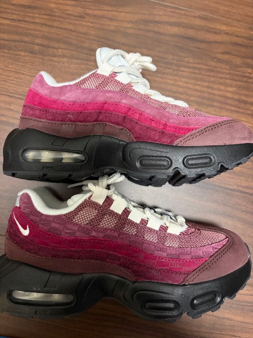 Kith Nike Air Max 95 バーガンディPS20㎝