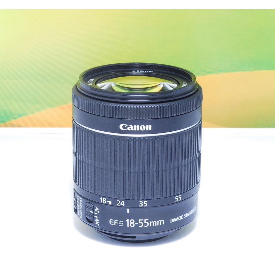 美品✨光学クリア✨Canon EF-S 18-55mm IS STM 手ぶれ補正
