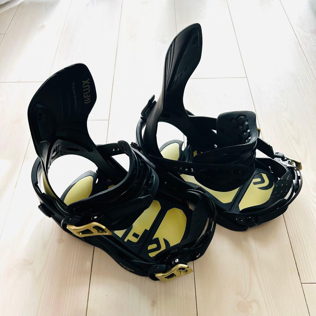 FLUX GX スノーボードビンディング ブラック/イエロー
