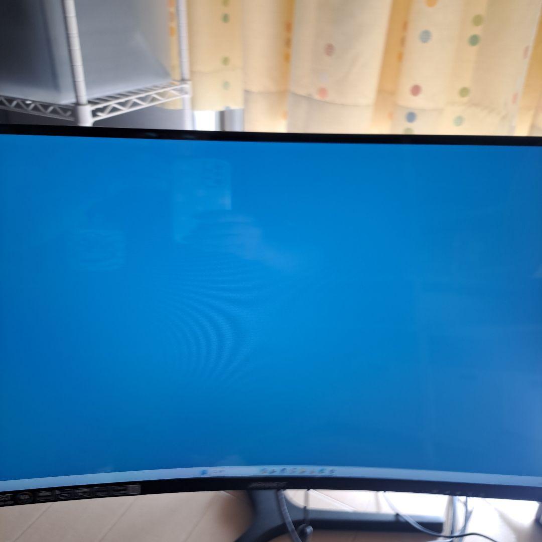 売切価格!JAPANNEXT 27インチ 曲面湾曲165Hz ゲーミングモニター