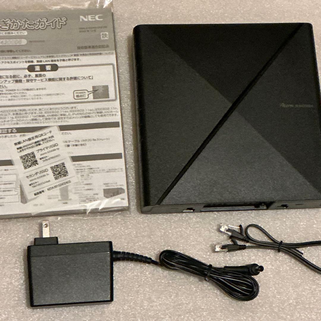 NEC AtermWi-Fi6メッシュ無線ルーター WX4200D5 完動美品
