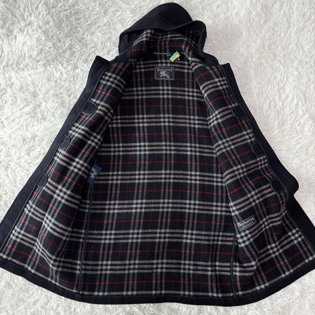 ✨極美品 XL✨バーバリー ダッフルコート ノバチェック スペシャリティ 英国製
