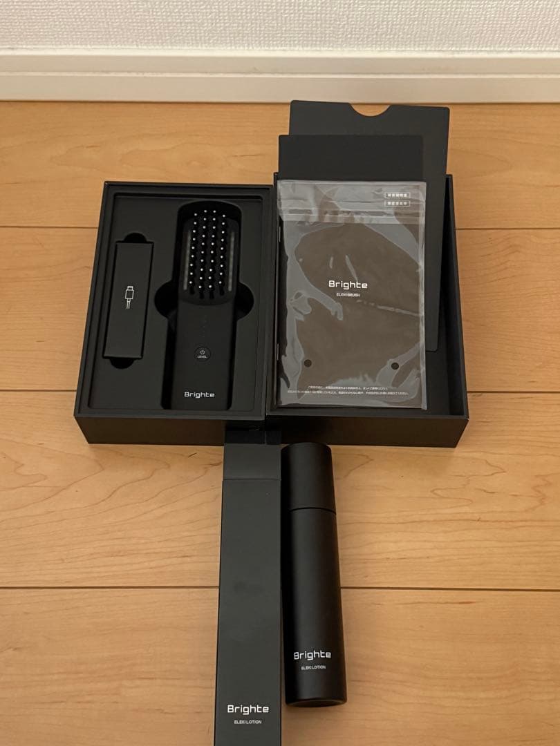 【未使用品】Brighte ELEKIBRUSH 美容ブラシ&ローション
