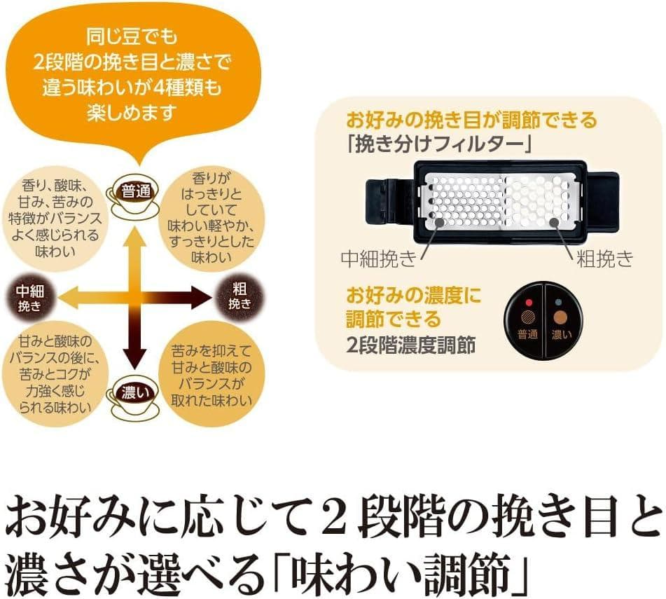 象印 全自動コーヒーメーカー・ステンレスサーバー付 EC-RT40-BA