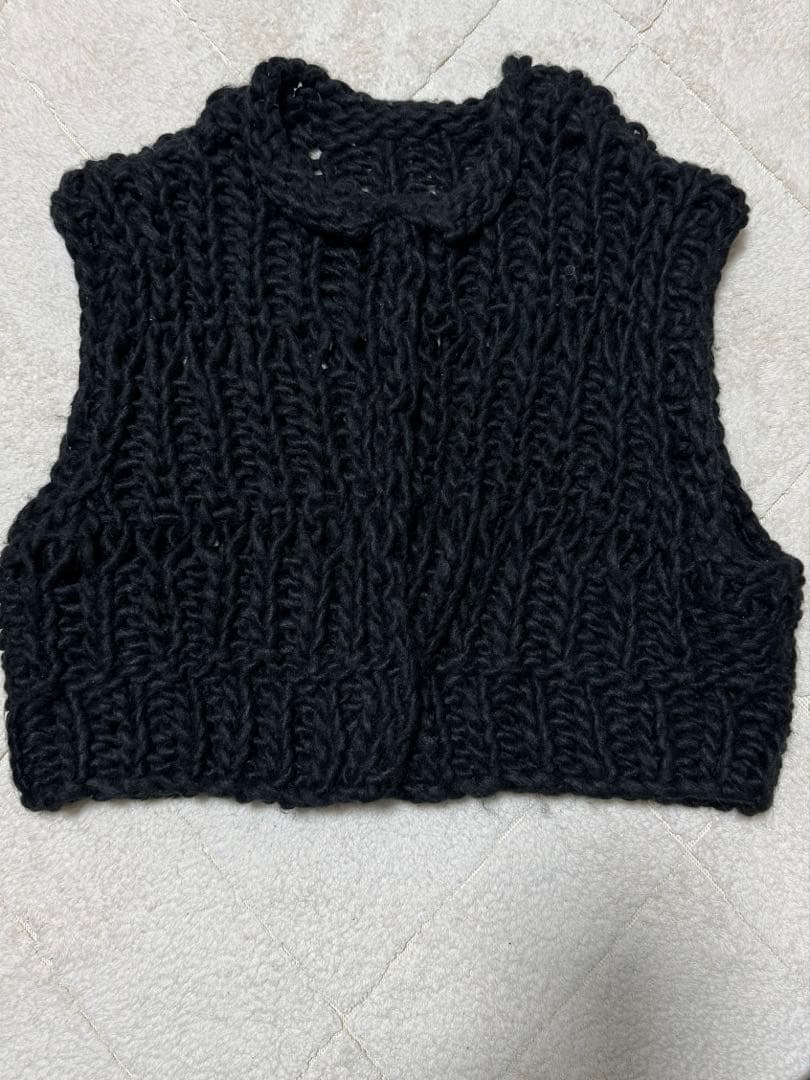 TODAYFUL チャンキーハンドニットベスト