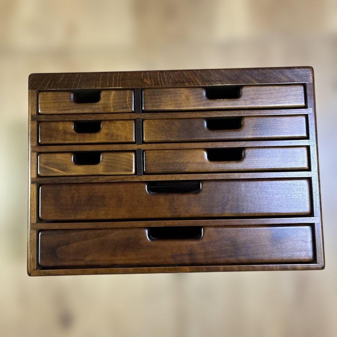 豊岡クラフト 文具シェルフLX 木製 小物入れ 森林楽