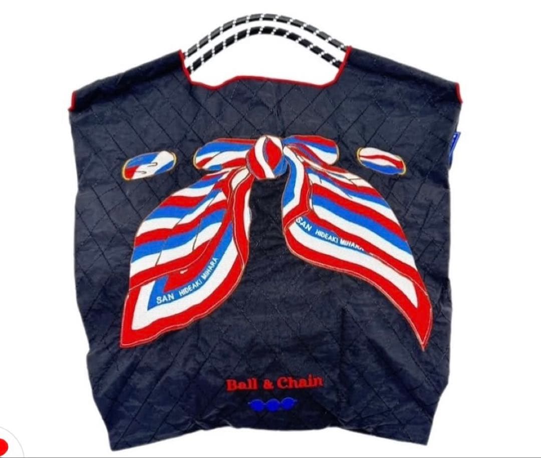 ボールアンドチェーン　キルティングバッグ　福岡限定　Lサイズ