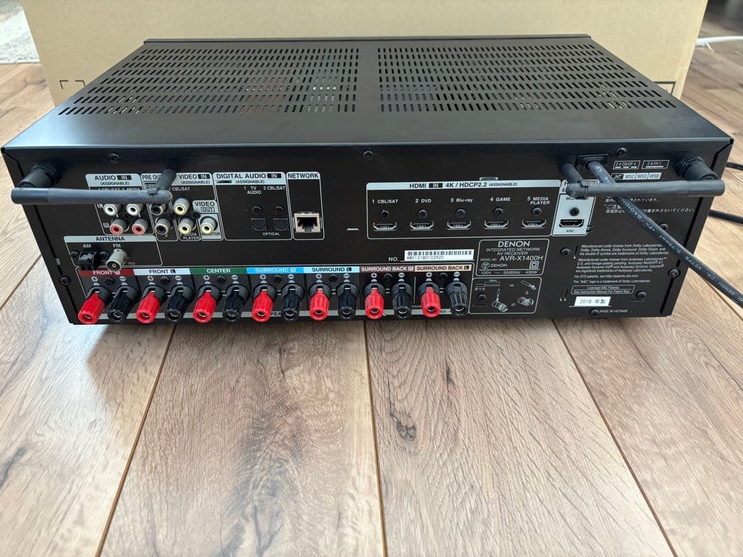 DENON AVアンプ AVR-X1400H