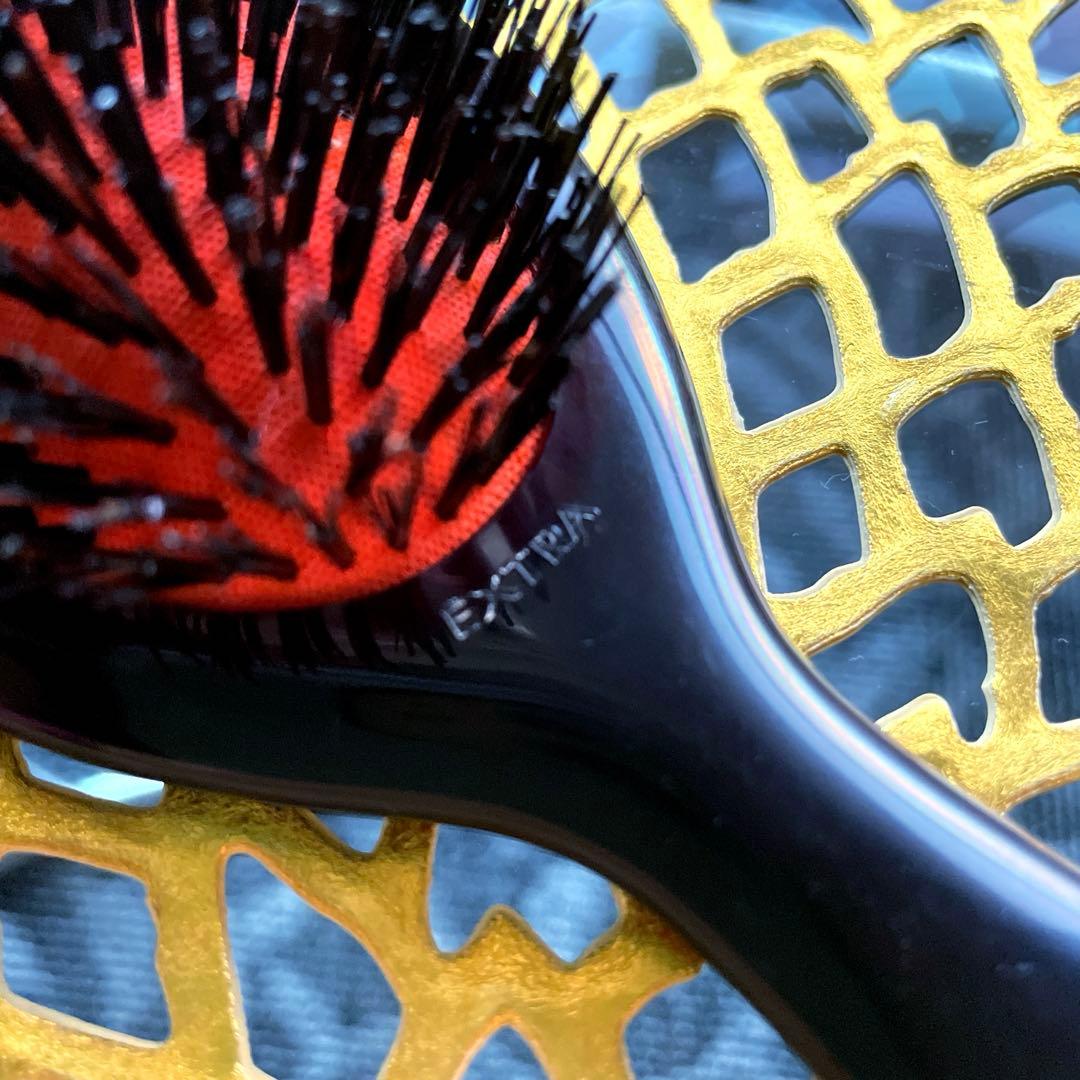 Mason Pearson ヘアブラシ エクストララージブリッスル 猪毛 黒