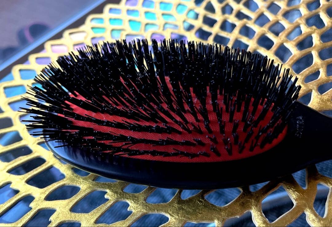 Mason Pearson ヘアブラシ エクストララージブリッスル 猪毛 黒