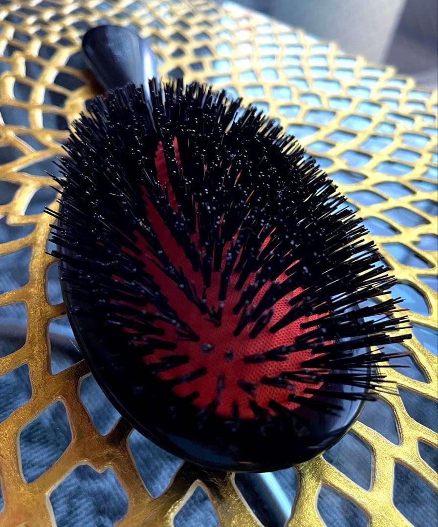 Mason Pearson ヘアブラシ エクストララージブリッスル 猪毛 黒