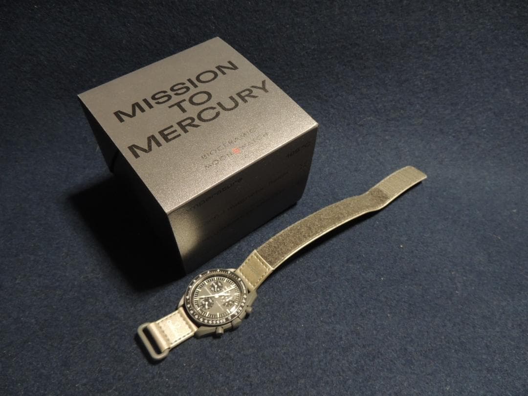 中古「OMEGA×SWATCH　MISSION　TO　MERCURY」腕時計