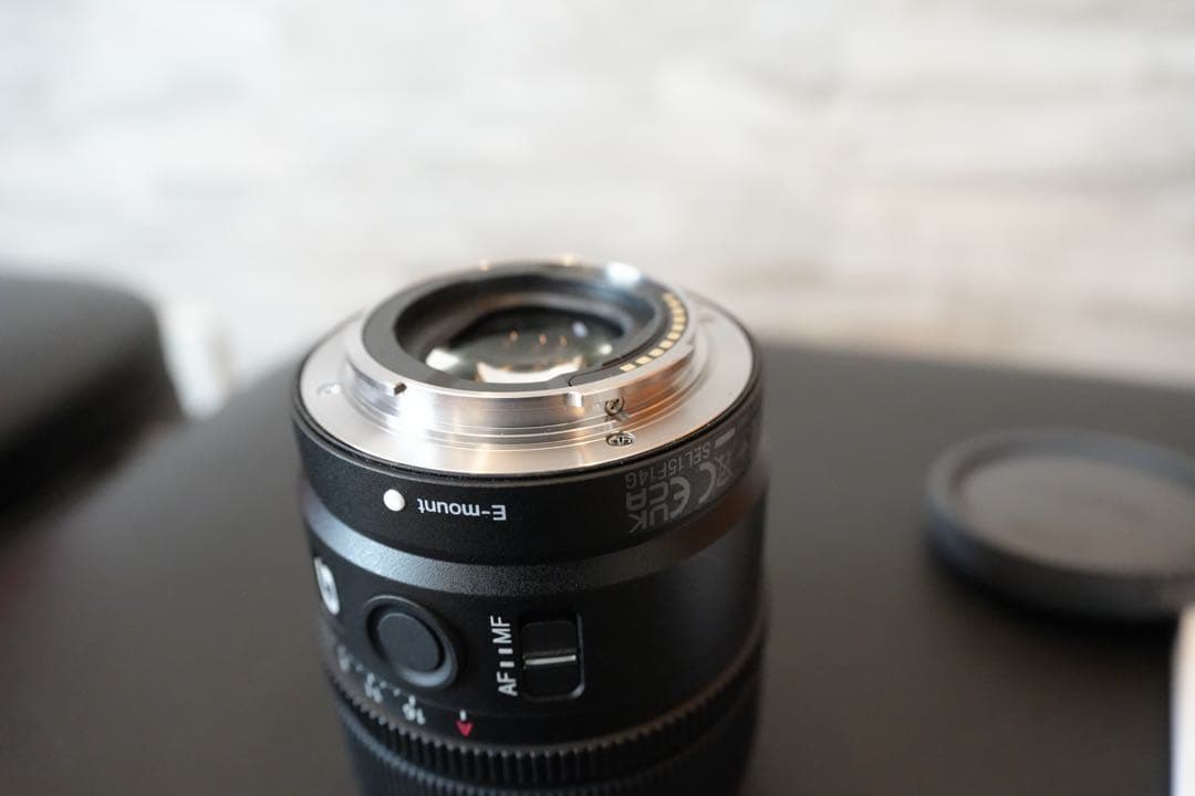 【美品】Sony E 15mm F1.4 G SEL15F14G 箱付き