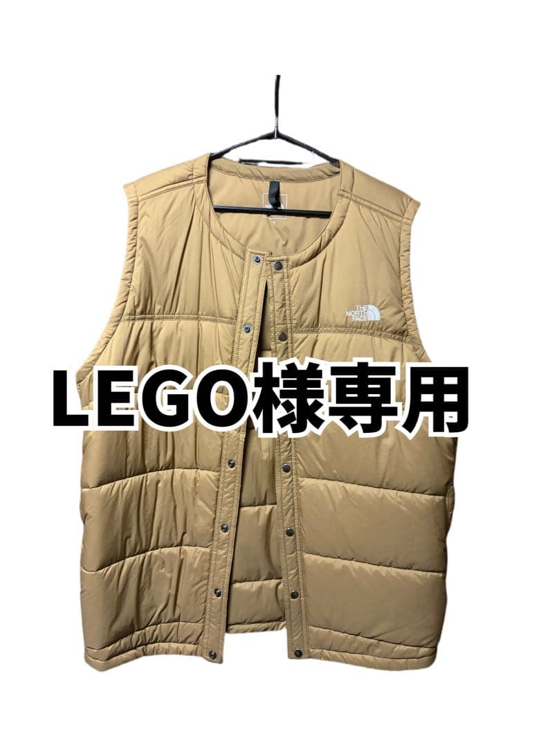 THE NORTH FACE ダウンベスト XL 軽量 ベージュ 新品同様！