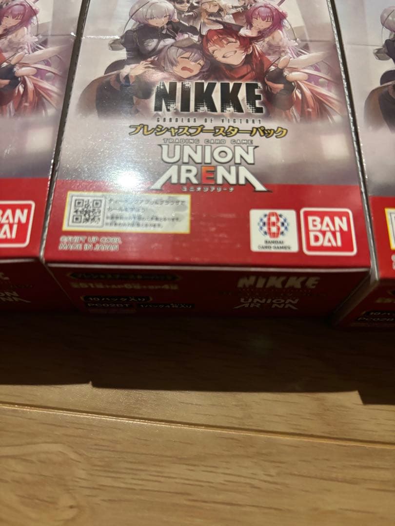 プレシャスブースターパック　ニケ　7boxセット　ユニオンアリーナ テープ付