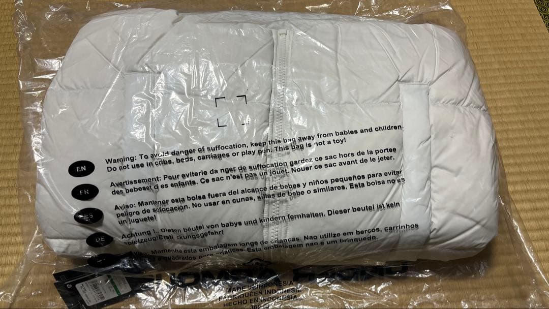 みろく品　UAコールドギアインフラレッド ダウン パッファージャケットトレ