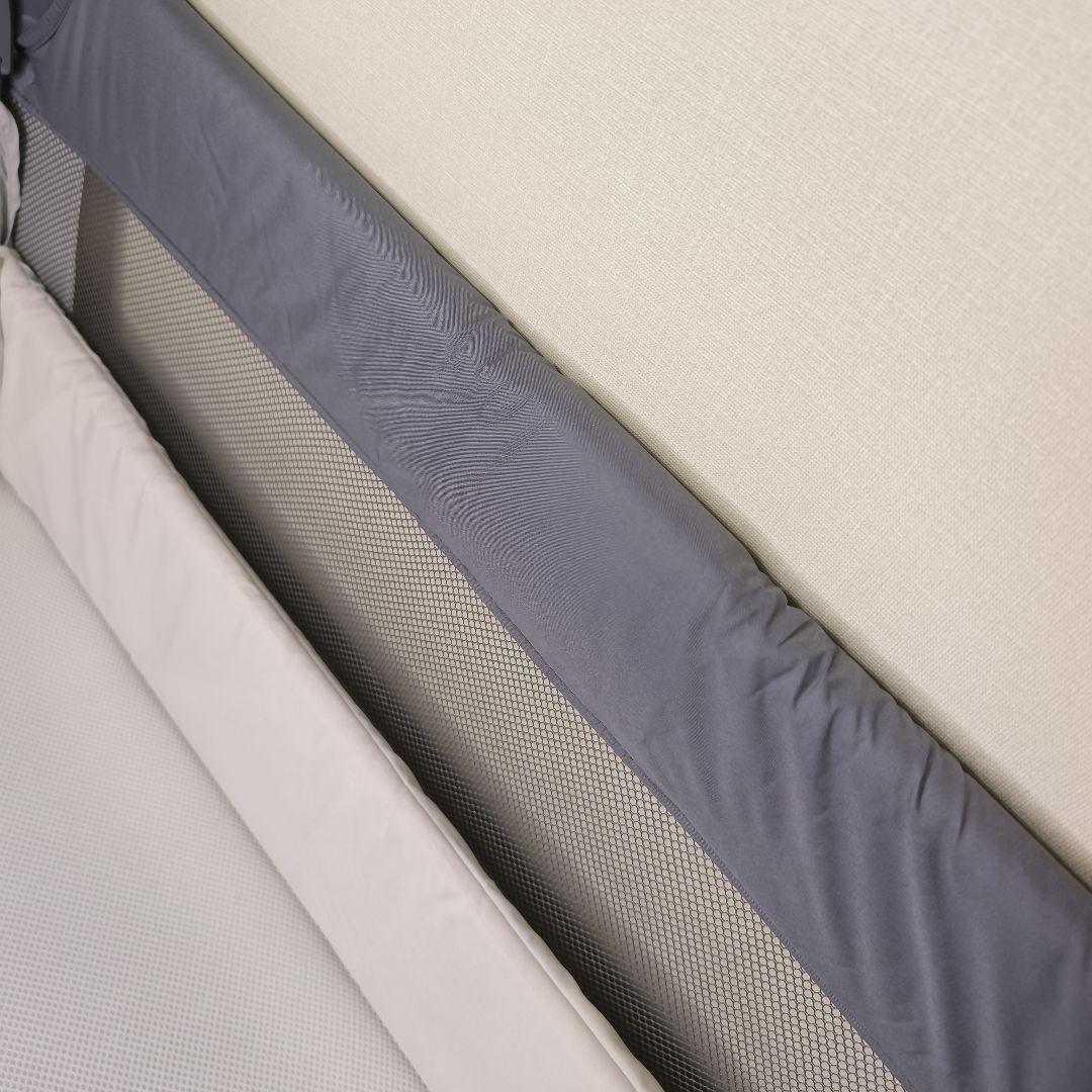 ぷー【処分セール中】Apricaベビーベッド ココネルエアー グレーベアー2