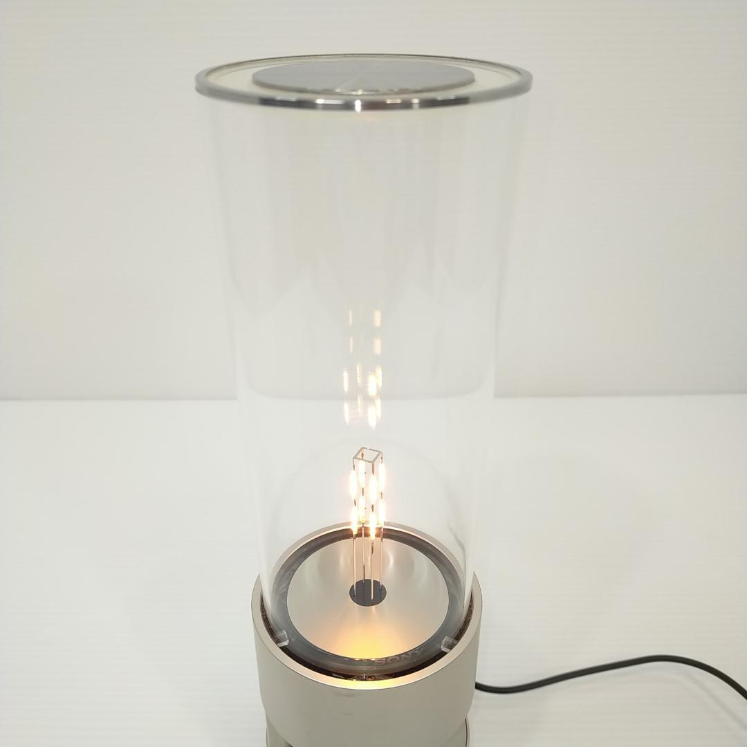 ソニー グラスサウンドスピーカー Bluetooth対応 LED LSPX-S1