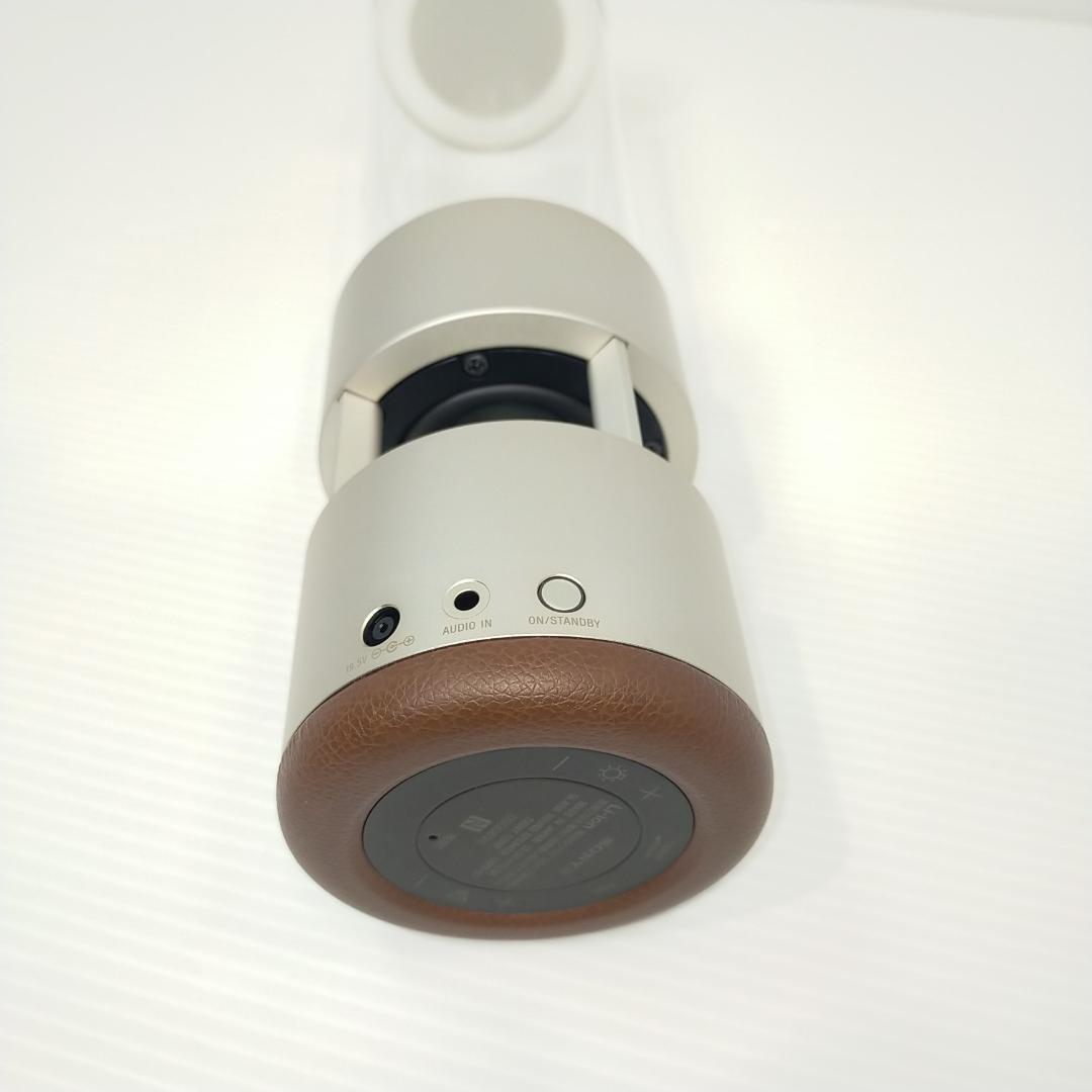 ソニー グラスサウンドスピーカー Bluetooth対応 LED LSPX-S1