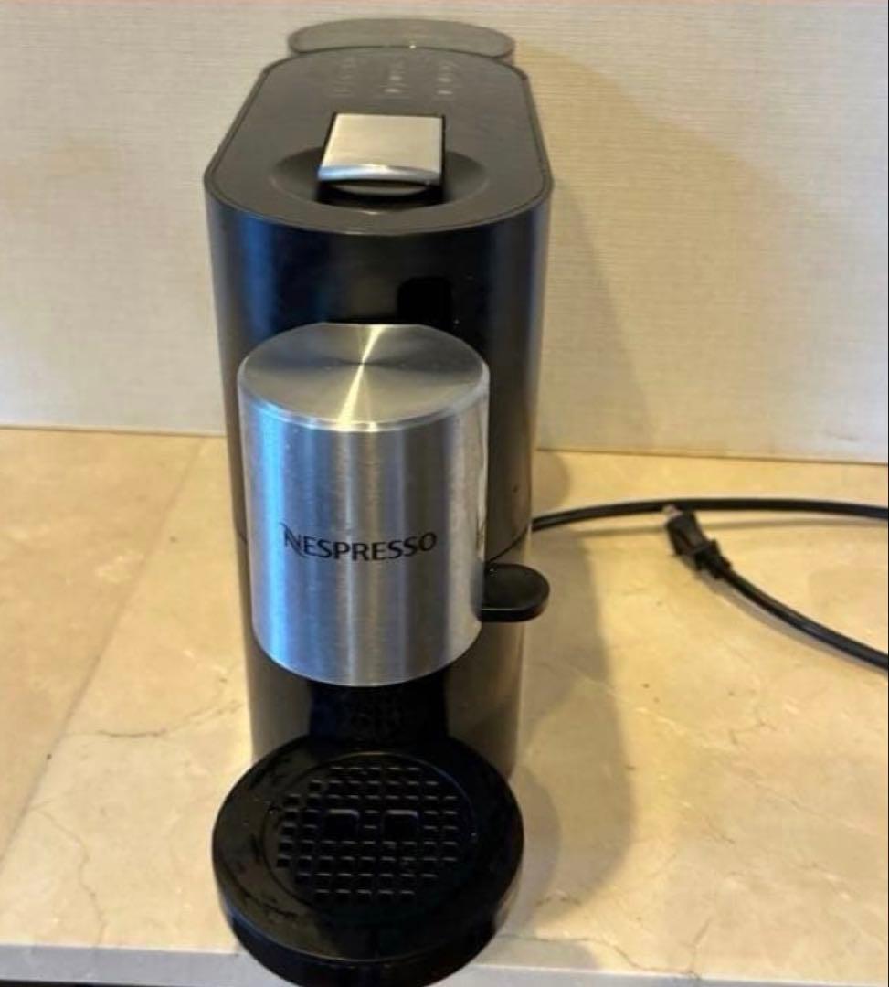 ネスプレッソ アトリエ 2021年製　S85-BK洗浄剤説明書付き