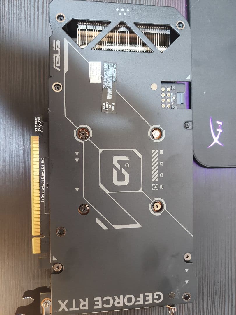 グラフィックボード・グラボ・ビデオカード ASUS GEFORCE RTX 4060 Ti OC