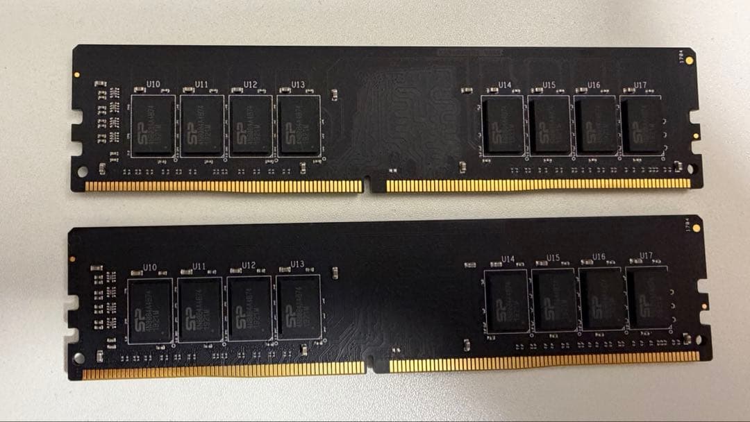 SP DDR4-2666 16GB ２枚 合計32GB メモリモジュール