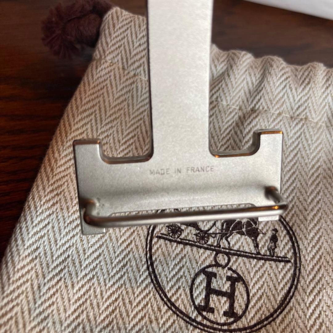 ★美品★ HERMÈS エルメス　Hストリエ　レザーベルト リバーシブル
