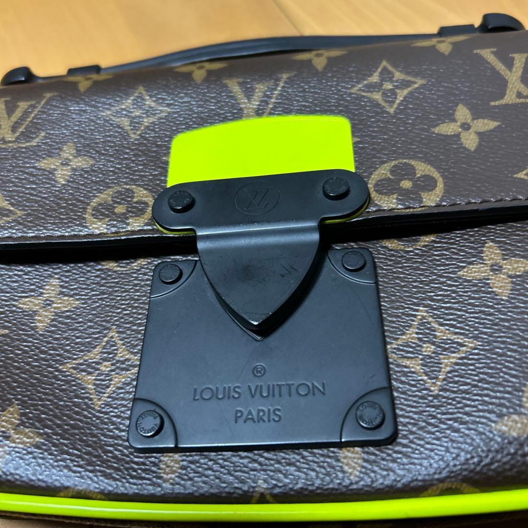 Louis Vuitton メッセンジャーバッグ ブラウン/イエロー