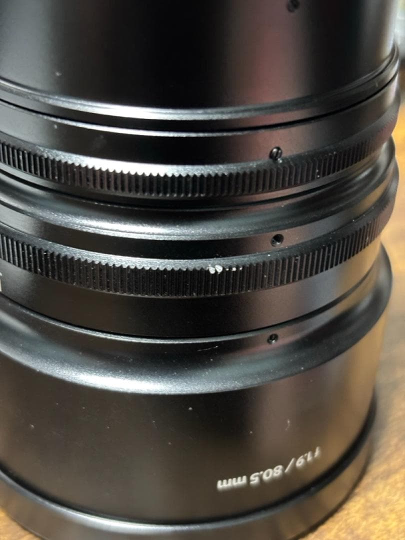 Petzval 80.5 mm f/1.9 MKII canon EFマウント