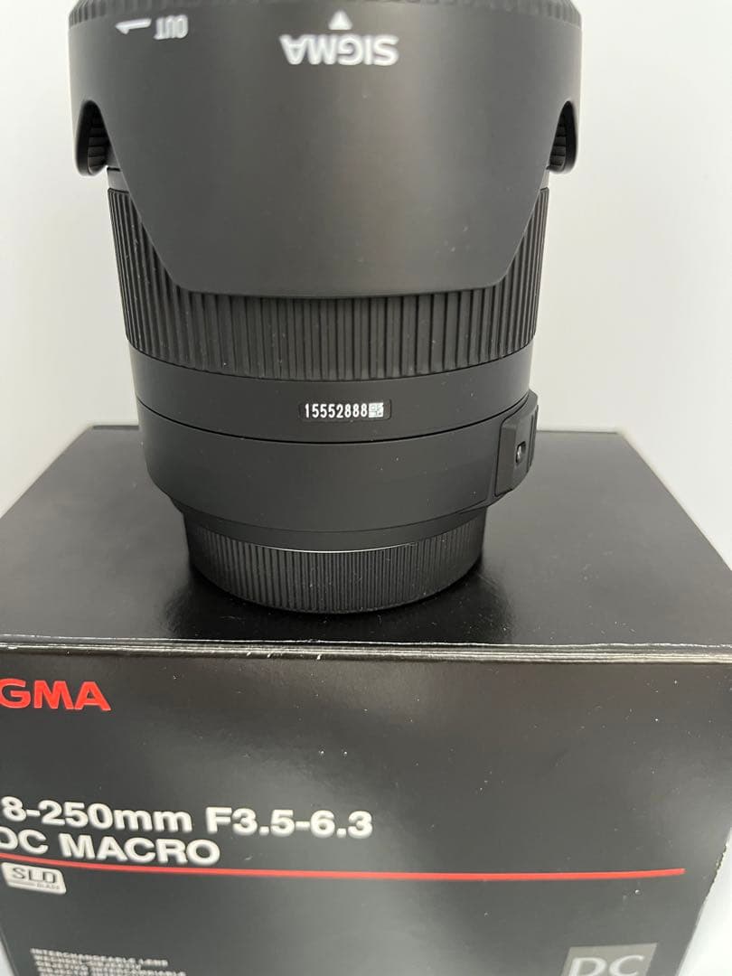 【未使用品】SIGMA18-250F3.5-6.3DC MACRO SONY