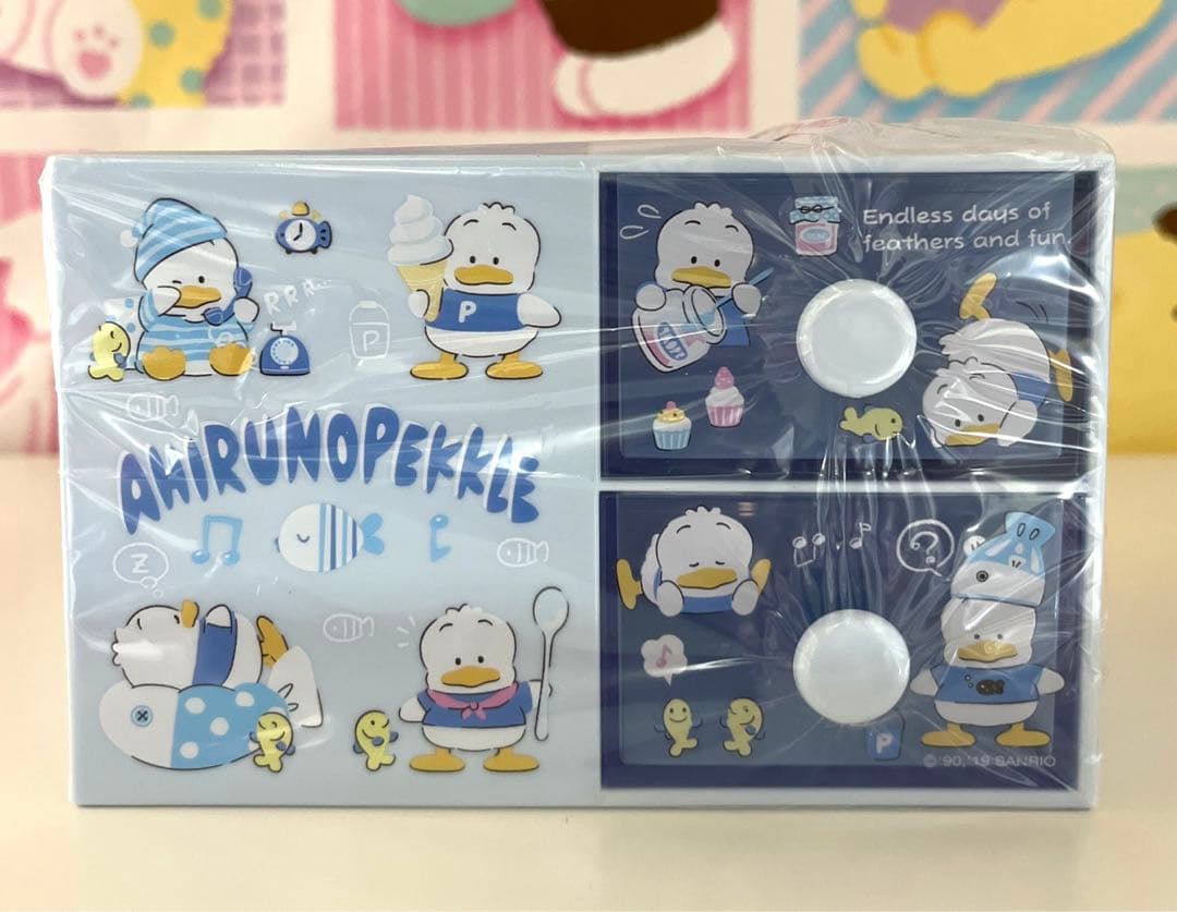 あひるのペックル ペンスタンド付きチェスト