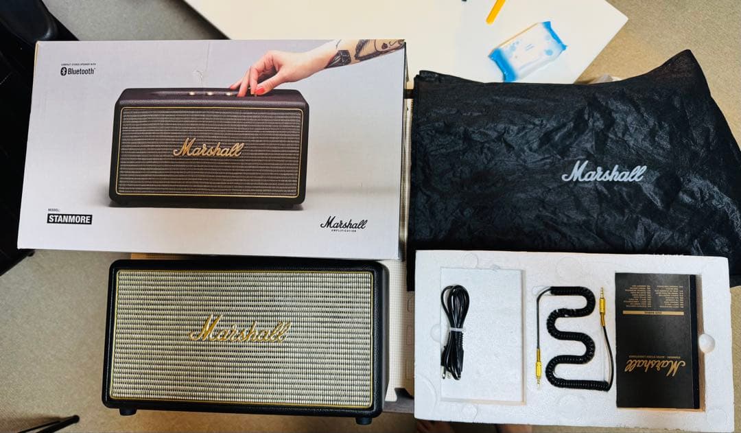 【美品】Marshall Bluetoothスピーカー STANMORE