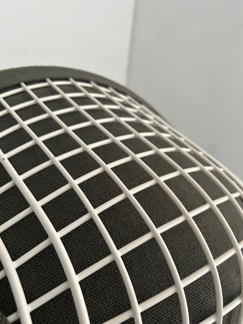 週末限定！ハリーベルトイア　ワイヤーチェア　knoll フルカバー　グレー