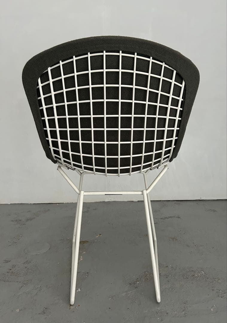 週末限定！ハリーベルトイア　ワイヤーチェア　knoll フルカバー　グレー