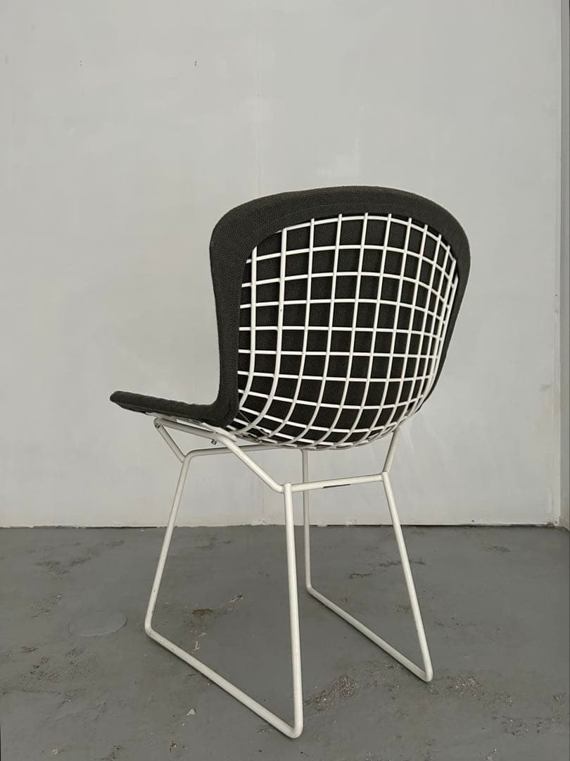 週末限定！ハリーベルトイア　ワイヤーチェア　knoll フルカバー　グレー