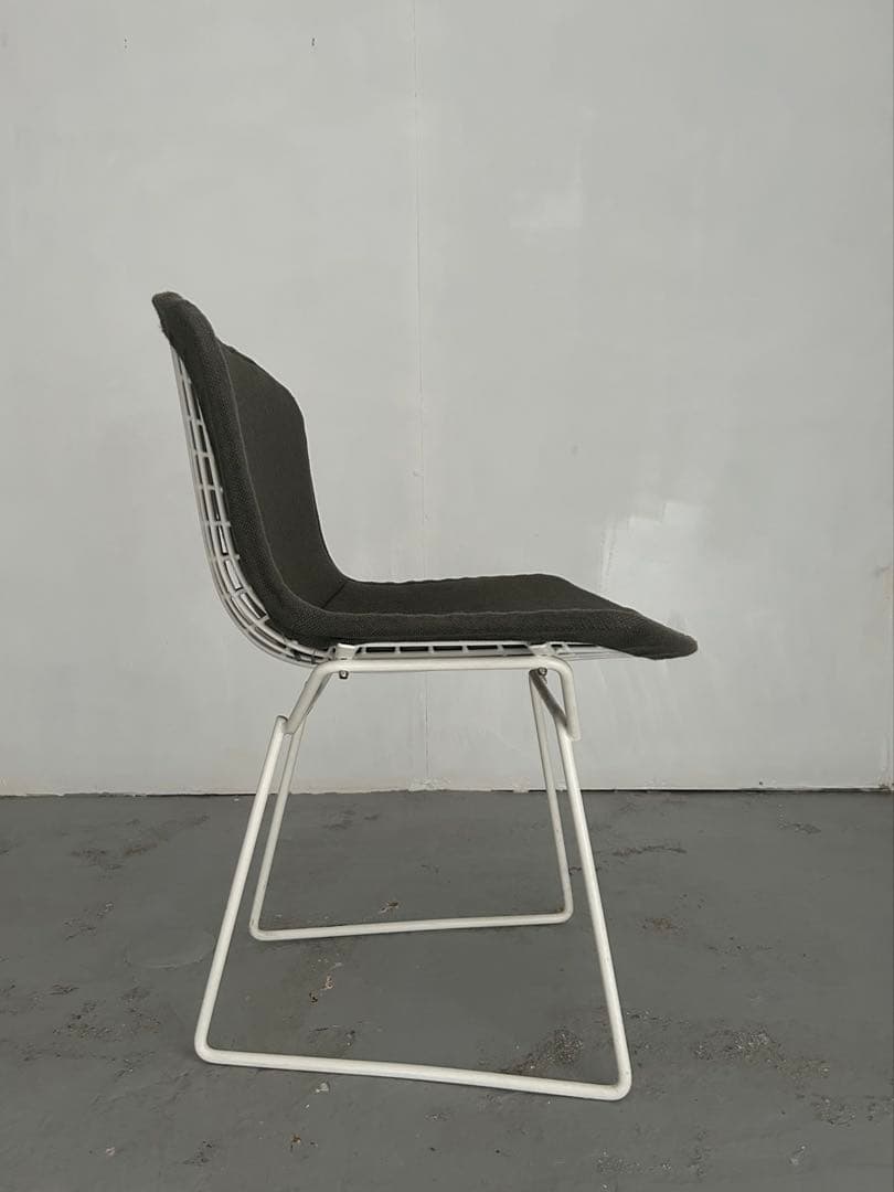 週末限定！ハリーベルトイア　ワイヤーチェア　knoll フルカバー　グレー